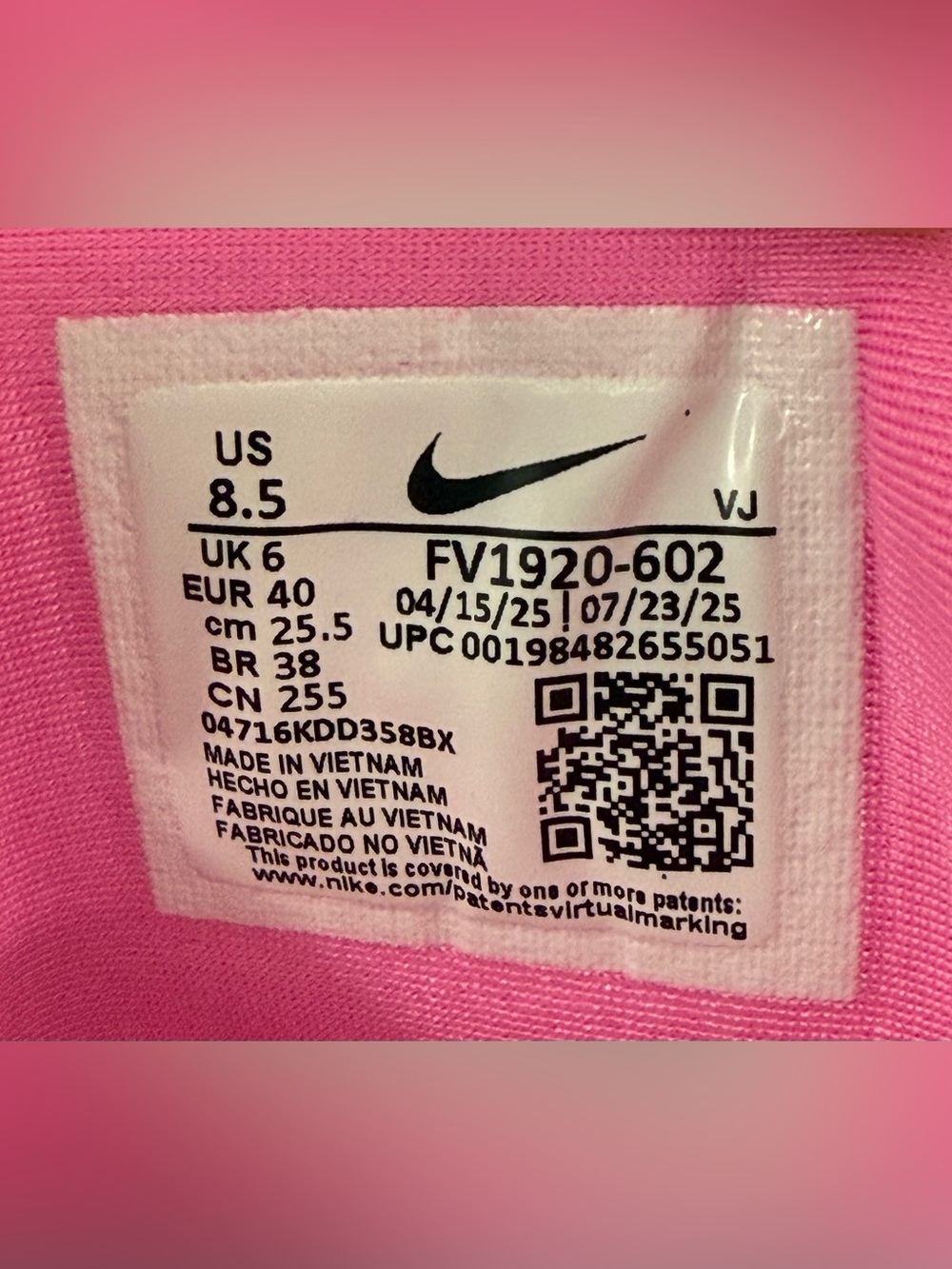 Nike Air Max Muse Sneakers Pink Spell FV1920-602 Womens Sizes - Picture 6 of 7